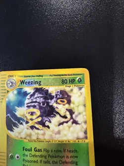 Weezing - 32/165 - Holo Rare Expedition Base Set - Pokemon Card - HP - Image 4