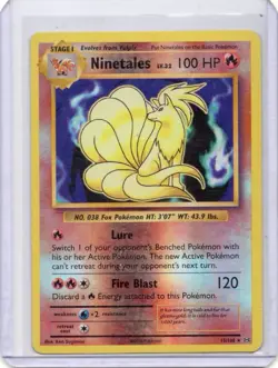 Pokemon Card - Ninetales Reverse - 15/108 - XY Evolutions - 2016 - Image 1