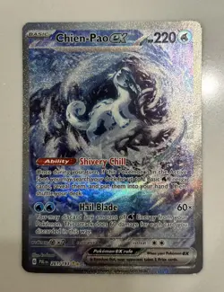 Pokemon Chien-Pao ex Special Illustration Rare Full Art Holo Card Paldea Evolve… - Image 1