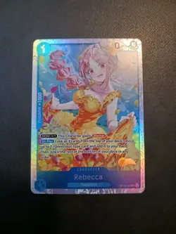 One Piece Card Game TCG Rebecca OP15-053 SR M/NM Condition - Image 1