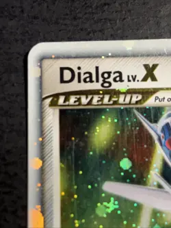 Dialga Lv. X SWIRL Pokemon TCG Black Star Promo DP37 Holo Foil Card LP - Image 2