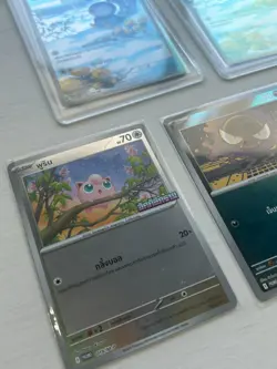 5 Pokemon TCG Inferno X PROMO Thai Card 2025 Gastly and Piplup AR ALL HOLO - Image 4