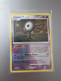 Unown F 56/106 Reverse Holo - Next Destinies Pokemon Card Near Mint - Image 1