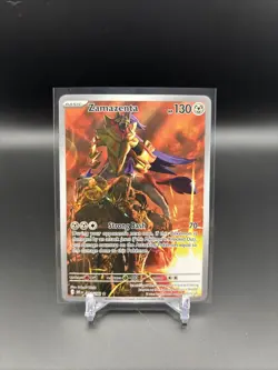 Pokemon TCG Zamazenta Holo Card 201/182 Sv10: Destined Rivals - Image 1