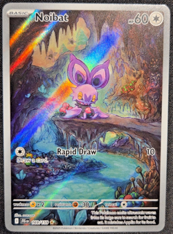 Pokemon TCG Journey Together Noibat Card 169/159 Illustration Rare - Image 1