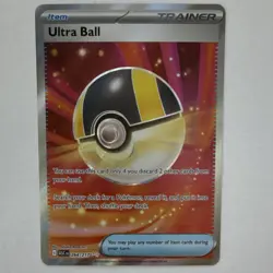 Pokemon Ultra Ball ASC 264/217 Trainer Item Rare Full Art Foil Card 2026 - Image 1