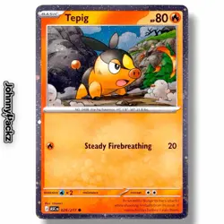 Tepig 029/217 - 2026 Ascended Heroes Cosmos Holo Promo - Pokemon Card NM - Image 1