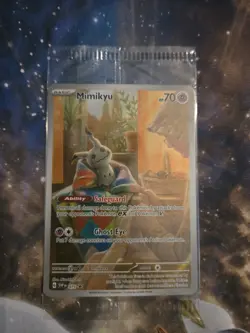 Pokemon TCG Mimikyu Scarlet & Violet Promo Card 075/Promo Factory Sealed - Image 1