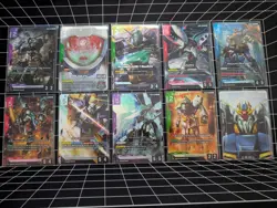Gundam Card Game TCG GD-02 Lot English Cards - Image 1