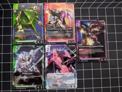 Gundam Card Game TCG GD-02 Lot English Cards - Image 3