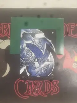 Magic The Gathering TMNT "Arcbound Ravager" 0014 BORDERLESS MYTHIC NM - Image 1