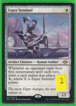 MTG Esper Sentinel Modern Horizons 2 Regular NM #2 - Image 1