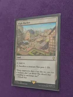 High Market (Surge Foil) #402 (NM) Final Fantasy FIC Magic MTG - Image 2