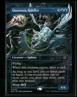 Edge of Eternities Quantum Riddler (Borderless) #305 - Image 1