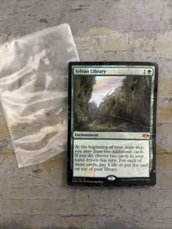 Sylvan Library MTG Core Set 4th Edition Regular - Image 1