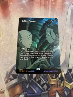 Fabled Passage Borderless Mythic 0057-Magic the Gathering: Avatar TLA-FOIL - Image 1
