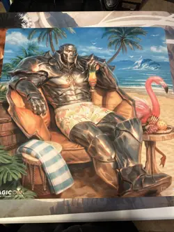 Mtg MagicCon Chicago 2025 Ultra Pro Exclusive Playmat Karn Liberated (Beach ed) - Image 1