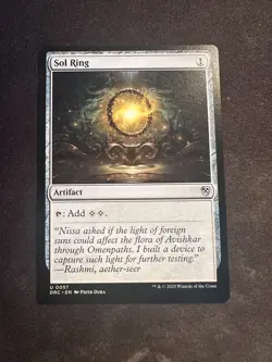 Sol Ring - 0057 DRC MTG - Uncommon N/M - Image 1