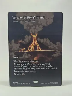 Volcano of Roku's Island - Valakut, the Molten Pinnacle (Borderless) Avatar: - Image 1
