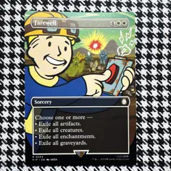 Universes Beyond: Fallout #353 Farewell (Borderless) NM NON FOIL - Image 1