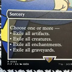 Universes Beyond: Fallout #353 Farewell (Borderless) NM NON FOIL - Image 5