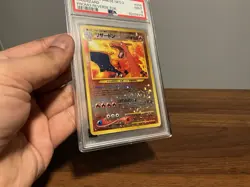 2000 Pokemon Japanese Neo 2 Charizard Reverse Foil Promo #006 PSA 9 - Image 4