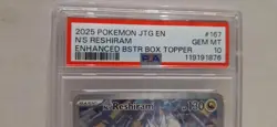 Pokemon- N's Reshiram- Holo IR- JTG Enhanced Booster #167- PSA 10 [Listing E] - Image 4