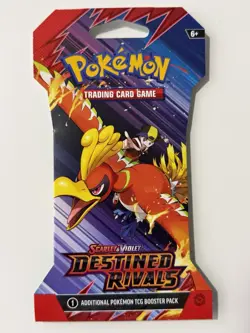 (VERY HEAVY)🔥 32.62g Pokemon TCG Destined Rivals Sleeved Booster Pack Sealed - Image 2