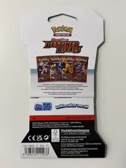 (VERY HEAVY)🔥 32.62g Pokemon TCG Destined Rivals Sleeved Booster Pack Sealed - Image 3