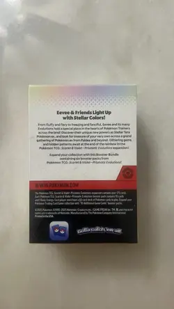 Pokemon Prismatic Evolutions Booster Bundle Box English - Image 2