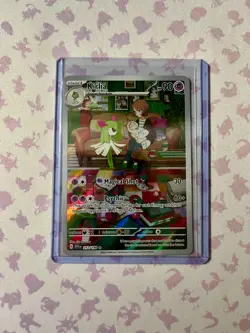 Kirlia 212/198 Illustration Rare SV Base Set NM Pokemon Card Holo - Image 3