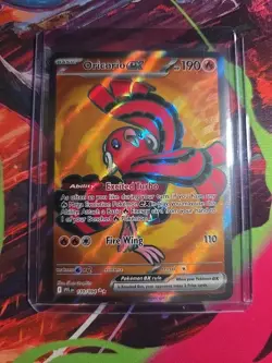 Oricorio Ex 110/094 ENGLISH Ultra Rare Phantasmal Flames Pokemon TCG - Image 1