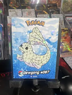Dewgong #87 - Cracked Ice Holo - Crystal Collection 2024 - Pokemon Card - Image 1