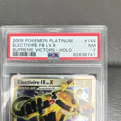 Pokemon Electivire FB LV.X Supreme Victors Holo Level Up 144/147 PSA 7 - Image 4