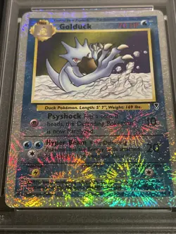 Pokemon TCG Golduck Legendary Collection Reverse Holo Card 43/110 NM PSA 7 - Image 3