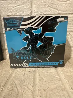 Pokemon TCG Black Bolt Elite Trainer Box ETB - NEW Factory Sealed - Image 1