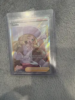 Pokemon Caitlin Ultra Rare Full Art Holo Chilling Reign 189/198 - Image 1
