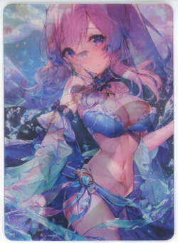 ❤KOKOMI - LENTICULAR - Goddess Story Anime Waifu Card - DIMENSIONAL OKA -L-18 - Image 1