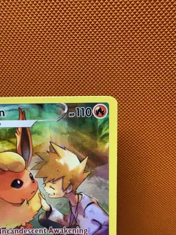 2021 Pokemon SWSH Brilliant Stars TG01/TG30 Flareon NM 1329 - Image 3