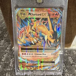 Pokemon M Charizard EX Full Art Holo Rare 13/108 Evolutions 2016 220 HP - Image 1