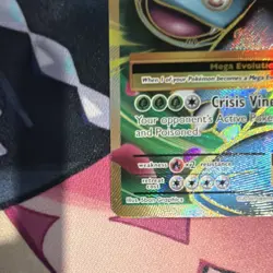 Pokemon M Venusaur EX 100/108 Evolutions Ultra Rare Full Art Holo Mega 230 HP - Image 2