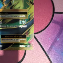 Pokemon M Venusaur EX 100/108 Evolutions Ultra Rare Full Art Holo Mega 230 HP - Image 3