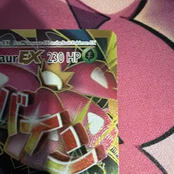 Pokemon M Venusaur EX 100/108 Evolutions Ultra Rare Full Art Holo Mega 230 HP - Image 4