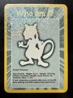 Pokemon Funskool 2004 Mewtwo 150 Who Am IU (NM) - Image 1