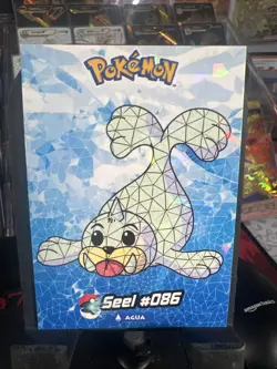 Seel #86 - Cracked Ice Holo - Crystal Collection 2024 - Pokemon Card - Image 1