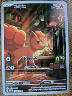 Pokemon TCG - Vulpix 138/132 Mega Evolutions - Illustration Rare - NEAR MINT 💎 - Image 1