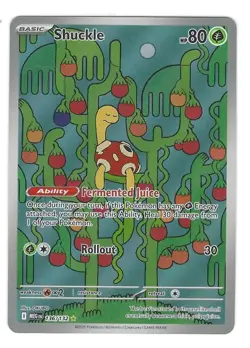 Pokemon TCG: Shuckle (Illustration Rare) - 136/132 - ME01: Mega Evolution - NM - Image 1