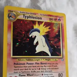 Pokemon Typhlosion 18/111 Neo Genesis Holo Rare 2000 Stage 2 100 HP - Image 4