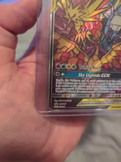 2019 Pokemon Moltres Zapdos Articuno GX SM210 Stained Glass Promo MINT - Image 5