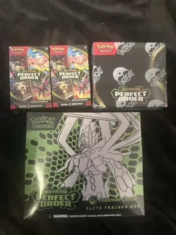 Pokemon Perfect Order PC ETB, Booster Box, Booster Bundles LOT - Image 1